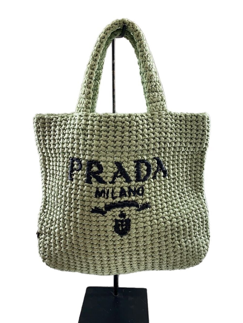Prada Basket Bag Tote GreenBag